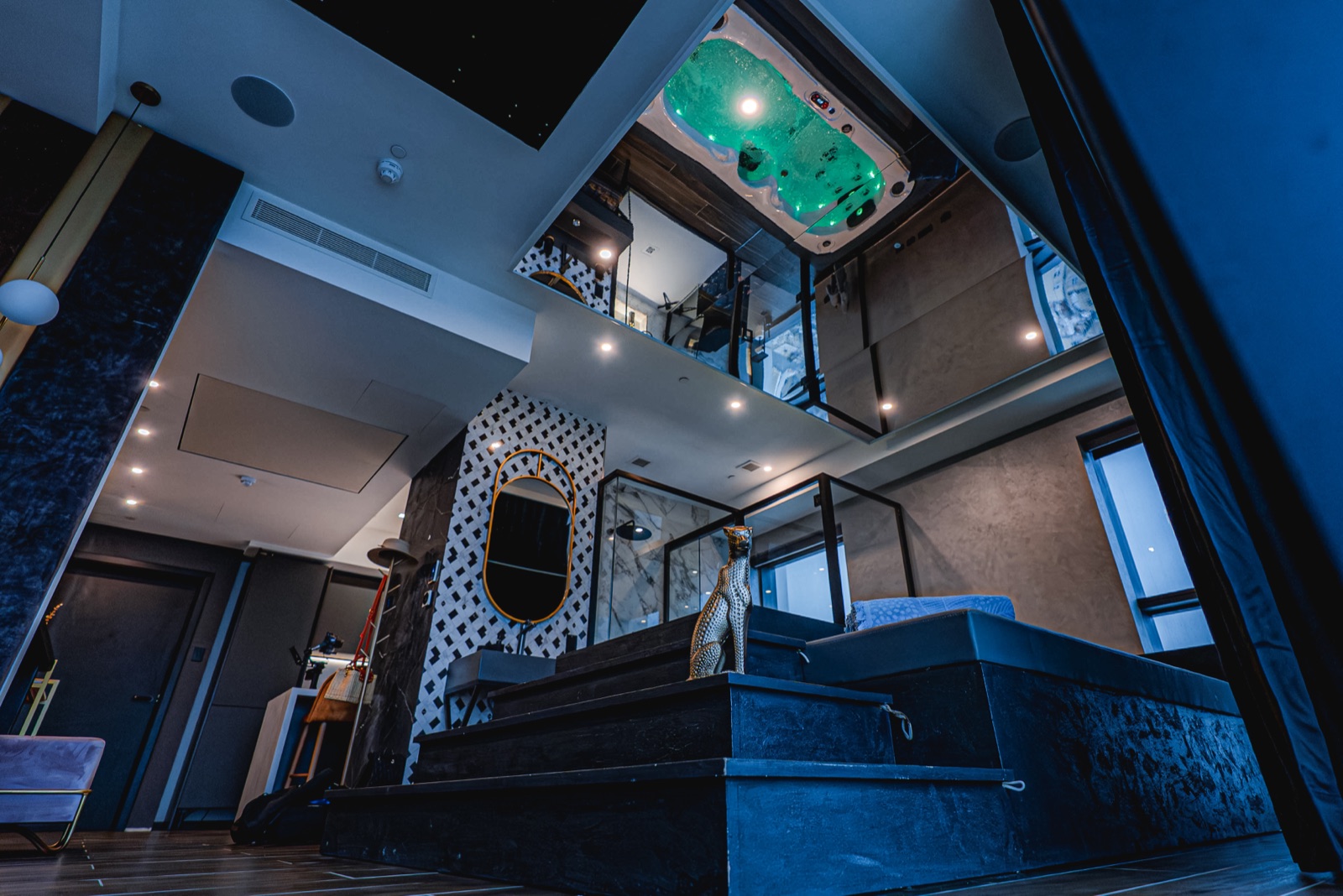 Infinite Fusion Properties — luxury interior with mood lighting and spa